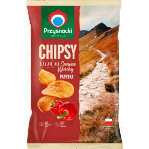 Przysnacki chipsy Szlak na Czerwone Wierchy o smaku papryki 130 g